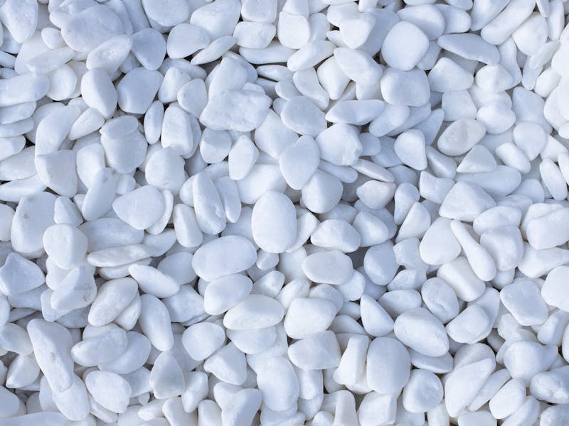 Galets blancs Carrare